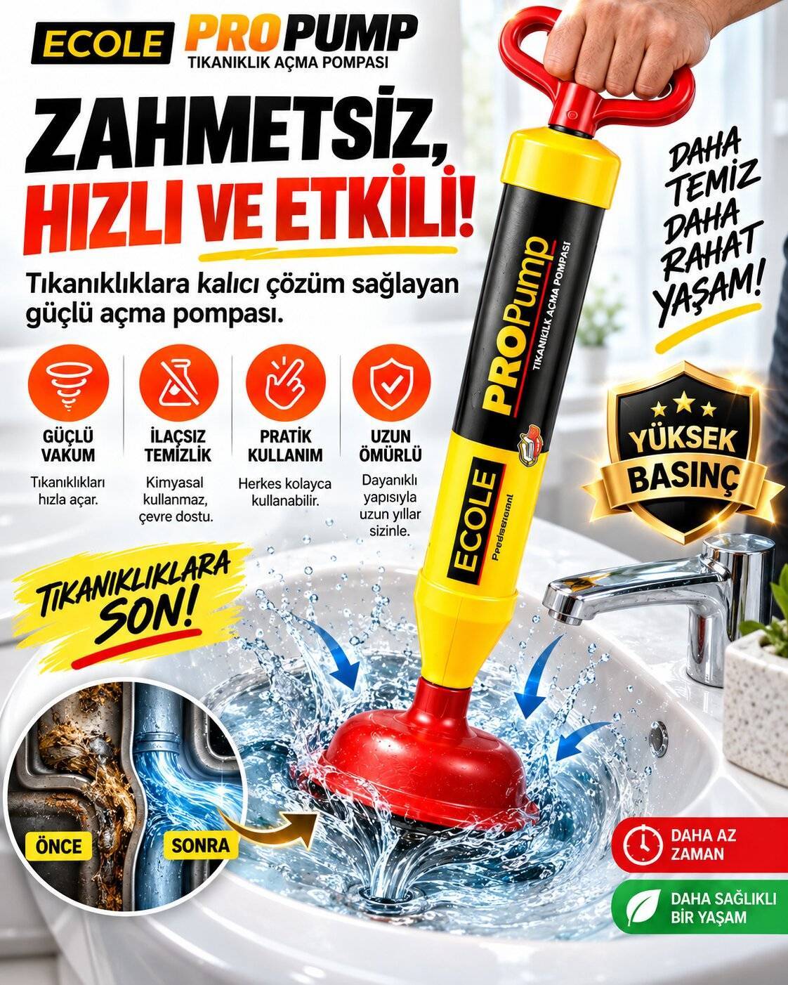 Zahmetsiz hızlı etkili
